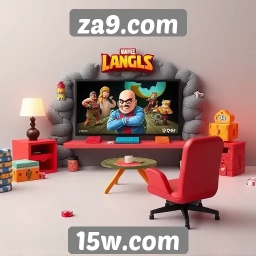 Tendências em design de jogos no za9.com