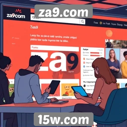 experiência do usuário no site za9.com